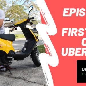 First time delivering with UberEats on a scooter (EP 3)