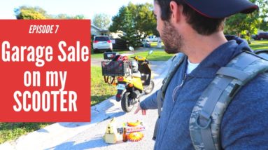 Flipping garage sales on my SCOOTER (EP 7)