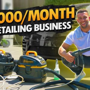 From $500 to $30K/Month with a Mobile Car Detailing Business