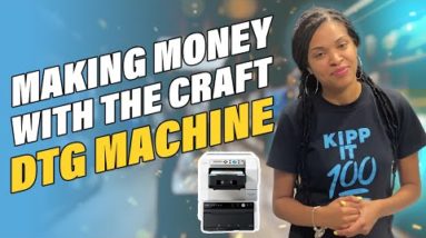 Making Money With The Craft DTG Machine Roland BT-12 (Crafts That Make Cents)