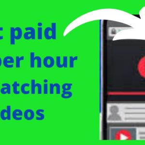 Get Paid $30 Per Hour to Watch Videos | Make Money Online  (Worldwide)