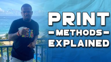 How To Choose The Right Print Method! (Print Methods Explained: Sublimation DTF Supacolor DTG)