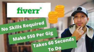 Make $50 Again & Again With Those Fiver Gigs (Little To No Skills Required) 💵💰😉