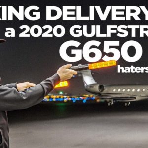 Grant Cardone Takes Delivery of a 2020 Gulfstream G650ER