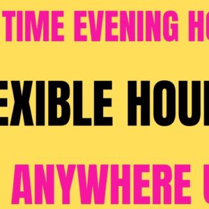 Part Time Evenings | Flexible Schedules | Live Anywhere ( USA ) | Best Work From Home Job | Remote