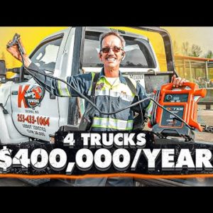 How He Makes $800/Day Towing Cars