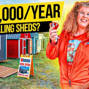 How She Sells Sheds and Makes $45K/Month