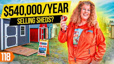 How She Sells Sheds and Makes $45K/Month