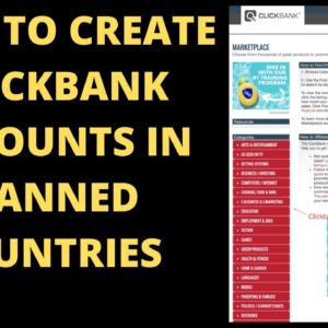 How To Create clickbank Accounts in 2022  (Worldwide)