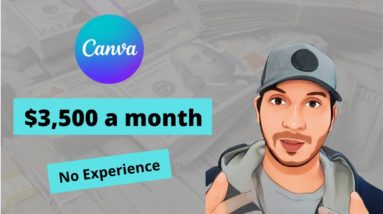 How To Earn Money With Canva | $3,500 a month 😉💰