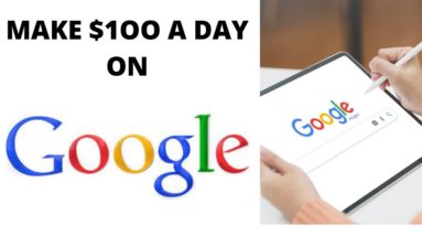 HOW TO MAKE $100 A DAY ONLINE FROM GOOGLE  (Copy and Paste)