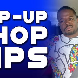 How To Prepare To Vend At A Pop-up Shop! (Pop-up Shop Tips)