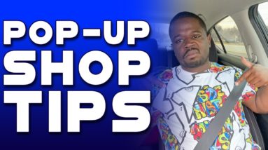 How To Prepare To Vend At A Pop-up Shop! (Pop-up Shop Tips)