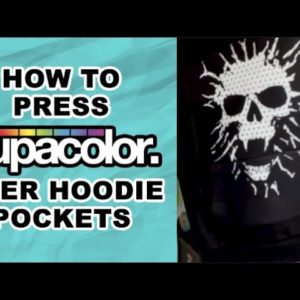 How To Print Over Hoodie Pockets with Supacolor