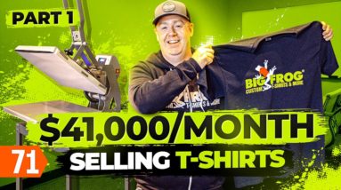 How to Start a $500K/Year T-Shirt Business (Pt. 1)