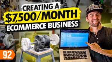 How To Start An Ecommerce Business (and Make $7,500/month)