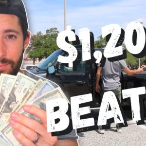 I bought a BEATER for $1,200! (EP 18)