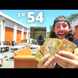 I bought Pokemon Cards and a TRUCKLOAD of furniture to FLIP! (EP 54)