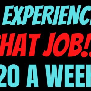 No Experience | Chat Work From Home Job | $520 A Week | Work From Home Job | Online Job