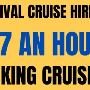 Carnival Cruise Hiring | $17 An Hour | Booking Cruises | Best Work From Home Job | Online Job 2022