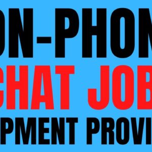 Non Phone | Chat Job | Equipment Provided | Best Non Phone Work From Home Job | Online Non Phone Job