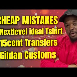 The BIGGEST Mistakes When Cutting Costs In My T-Shirt Business?! 💸🤔