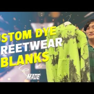 Custom Dye Streetwear Blanks?! 😲✨ - Ready-To-Dye Streetwear Blanks (Made Blanks)