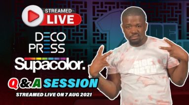 LIVE Q&A: Let’s Talk DecoPress & Supacolor (DecoPress Emblems Made Easy)