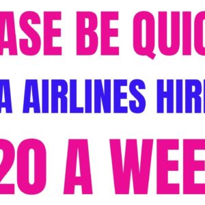 Please Be Quick | Delta Airlines Hiring | $520 A Week | Best Work From Home  Job | Remote Job 2022