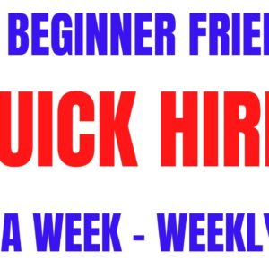 Easy Beginner Friendly | Quick Hire | $520 A Week - Weekly Pay | Best Work From Home Job |Online Job