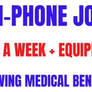 Non-Phone Work From Home Job | $680 A Week + Equipment | No Weekends | Reviewing Medical Benefits