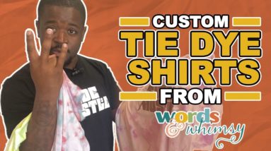 How I Decorate My Custom Tye Dye Shirts (3 Custom Tie Dye Shirts From Kirsten at Words & Whimsey)