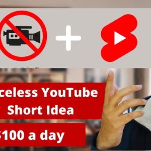 How To Make Money With YouTube Shorts Without Filming | Start Earning $100 A Day