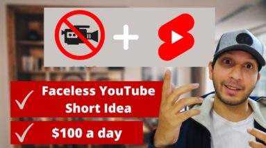 How To Make Money With YouTube Shorts Without Filming | Start Earning $100 A Day