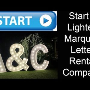 Marquee Letter Rentals - Start Your Rental Business