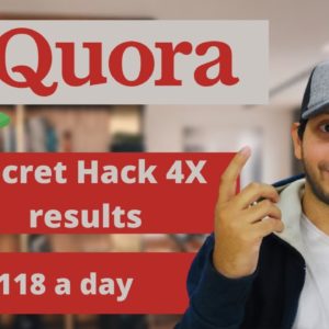 How To Make Money Answering Questions On Quora | CRAZY Traffic Hack To 5X Your Results 🚀😉