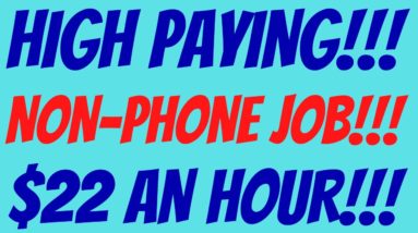 High Paying Non Phone Work From Home Job | $22 An Hour | Research & Evaluate Music Bands & Artists