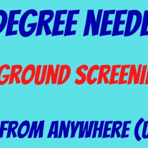 No Degree Needed | Background Screenings | Work From Anywhere ( USA ) Work From Home Job