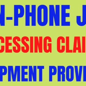 Non-Phone | Processing Claims | Equipment Provided | Best Non Phone Job Now Hiring | Remote Jobs