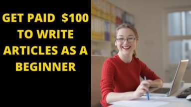 8 FREELANCE WRITING JOBS ONLINE FOR BEGINNERS ($100+!) | Get Paid To Write!  100% legit ✔️