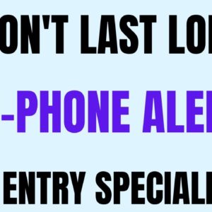 It Won't Last Long | Non-Phone Work From Home Job | Data Entry Specialists | Work From Home Job