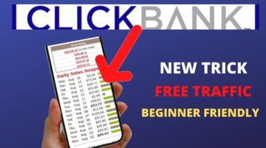 How To Promote Clickbank Affiliate  Products With Free Traffic As  A Beginner