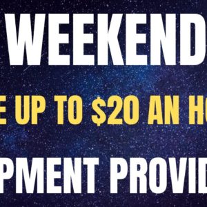 No Weekends | Work From Home Job | Make up to $20 An Hour | Equipment Provided