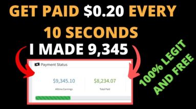 (NEW METHOD!) Get Paid +$0.20 EVERY 10 SECONDS! | Make Money Online For Beginners 2022