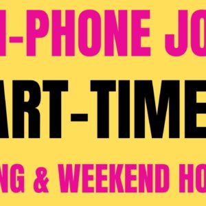 Easy Peasy Non Phone | Part Time | Evenings & Weekend Hours | Non - Phone Work From Home Job