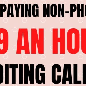 High Paying Non Phone | $19+ An Hour | Auditing Calls | Best Non Phone Work From Home Job | Remote