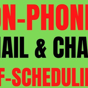 Non-Phone | Email & Chat | Self Scheduling | Best Non Phone Work From Home Jobs 2022