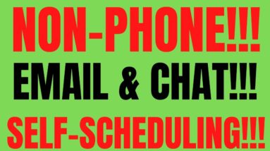 Non-Phone | Email & Chat | Self Scheduling | Best Non Phone Work From Home Jobs 2022