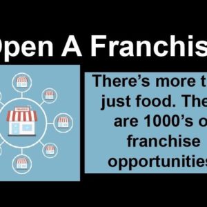 Open A Franchise - There Are Way More Than Just Food Franchises!