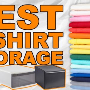 Best Way To Store T-Shirts For Your Custom T-Shirts Business (T-Shirt Storage Options)